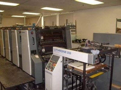 【二手小森印刷機L428+LX四開四色加長加過油印刷機進口二手印刷機】價格,廠家,圖片,二手印刷設備,泉州市德森印刷機械-