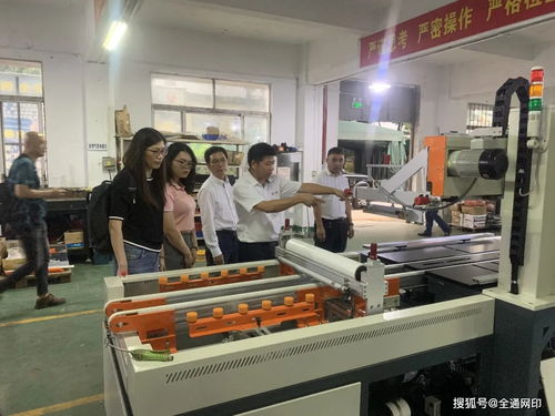 博商資源匯走進全通網印丨參觀全通網印全自動絲印機